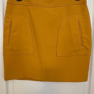 Forever 21 Mustard Pocket Front Mini Skirt - Women